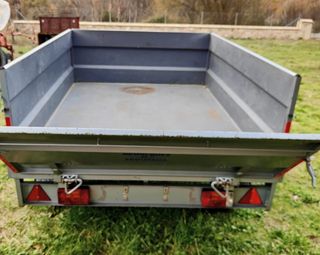 Remolque Doble Eje Ruedas por Debajo