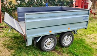 Remolque Doble Eje Ruedas por Debajo