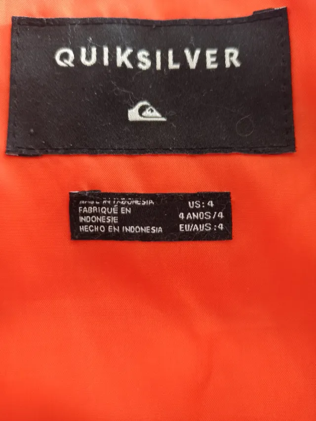 Chaqueta Quiksilver niños Scaly