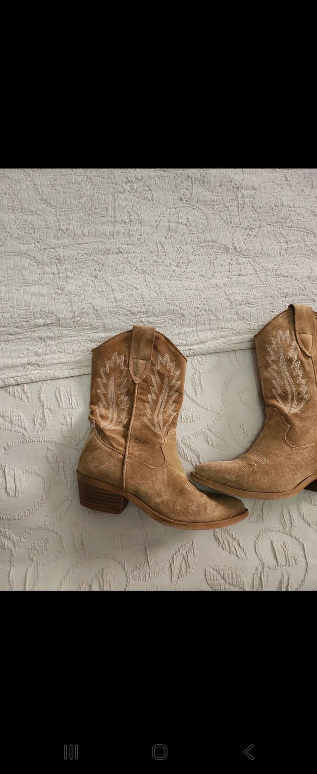 Botas Alpe piel ante talla 37