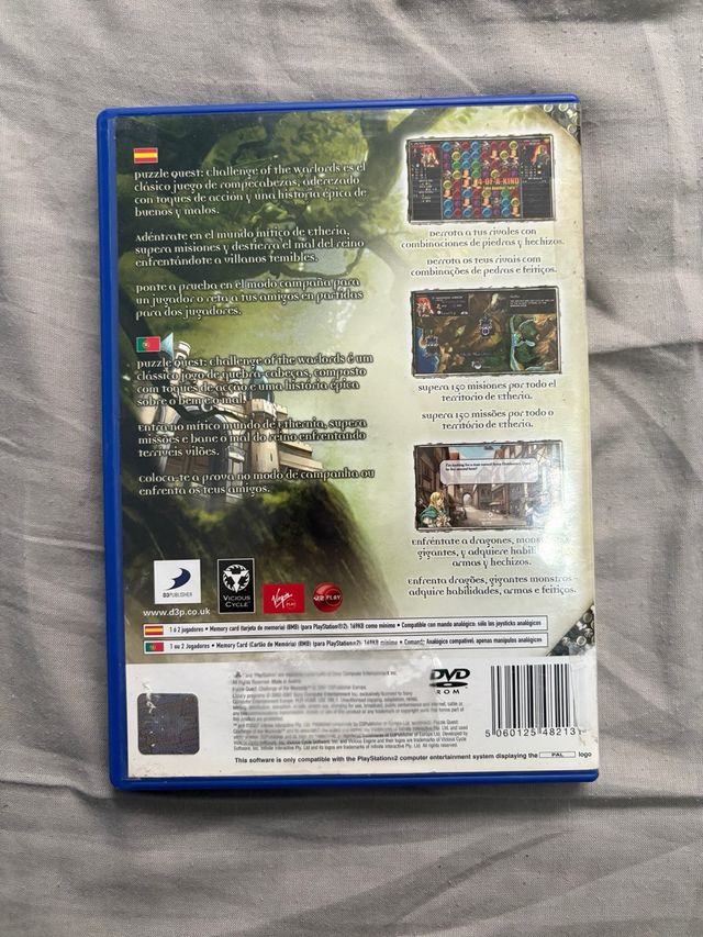 Puzzle Quest PS2 Challenge of the Warlords