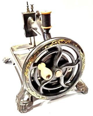 Máquina de coser antigua Wilson LOCKMAN 1871