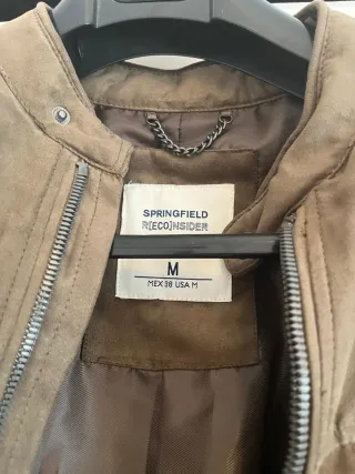 Chaqueta Springfield Talla M Marrón