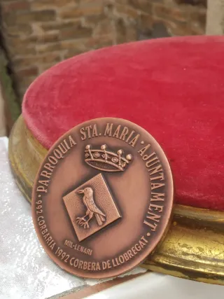 Medalla Corberá de Llobregat 1000 años