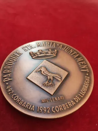Medalla Corberá de Llobregat 1000 años