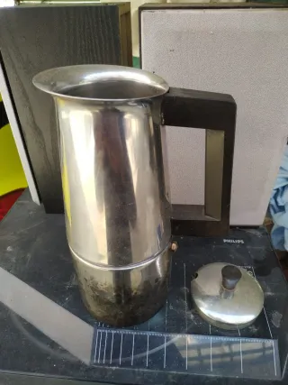 Moka Caffettiera Acciaio Inox 5/6 Tazze