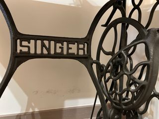 Máquina de coser Singer antigua 1922