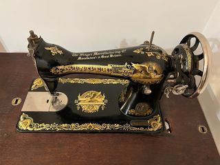 Máquina de coser Singer antigua 1922