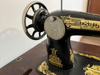 Máquina de coser Singer antigua 1922