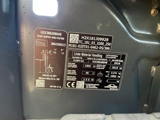 Carretilla Elevadora Linde E18PH con Batería Nueva