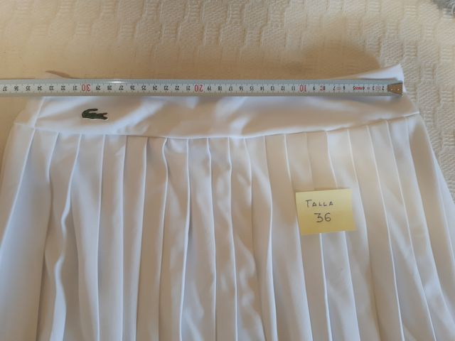 Faldas Lacoste Tenis/Pádel Blancas
