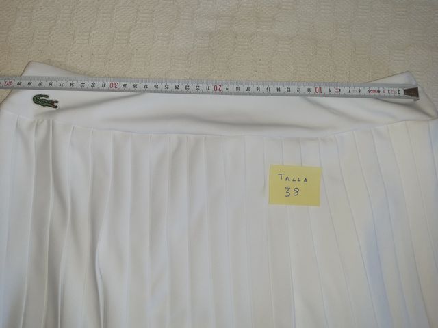 Faldas Lacoste Tenis/Pádel Blancas