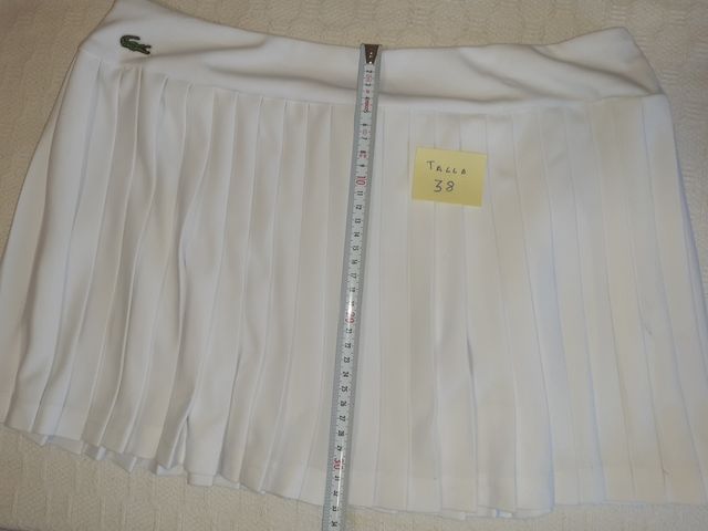 Faldas Lacoste Tenis/Pádel Blancas