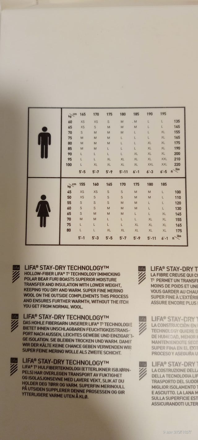 Camiseta Helly Hansen Lana Merino Talla S