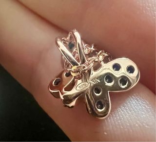 Amen Collana Farfalla Blu