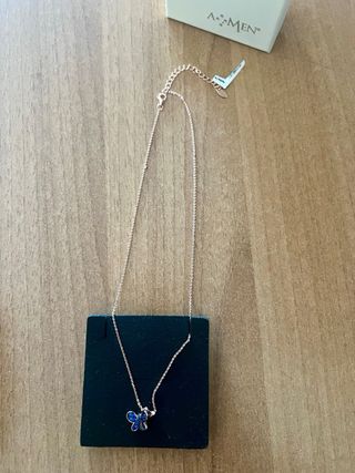 Amen Collana Farfalla Blu