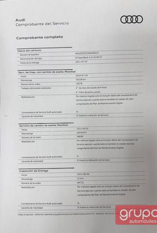 Audi A5 S Line 40 TFSI Stronic Sportback