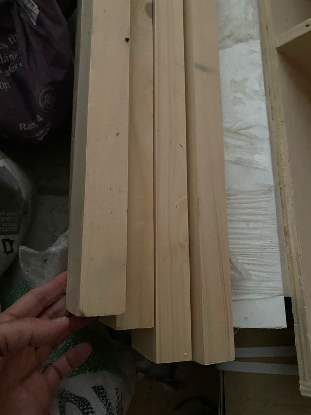 Madera maciza precio por listón 10€