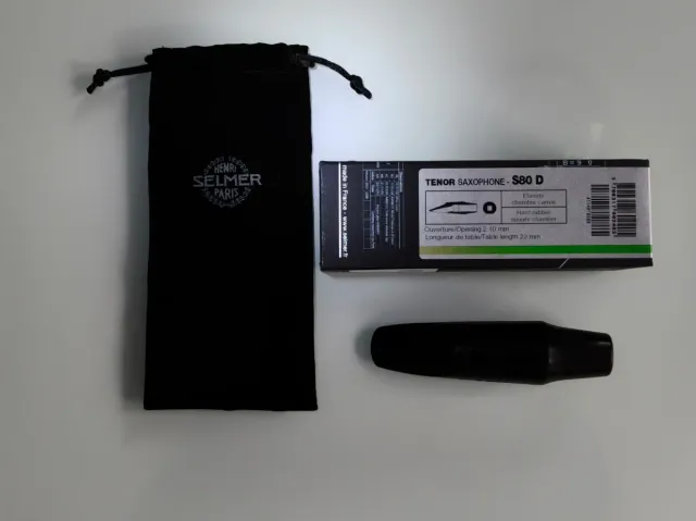 Boquilla Saxo Tenor Selmer S80 D estado perfecto
