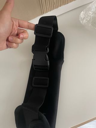 Riñonera negra deportiva nueva