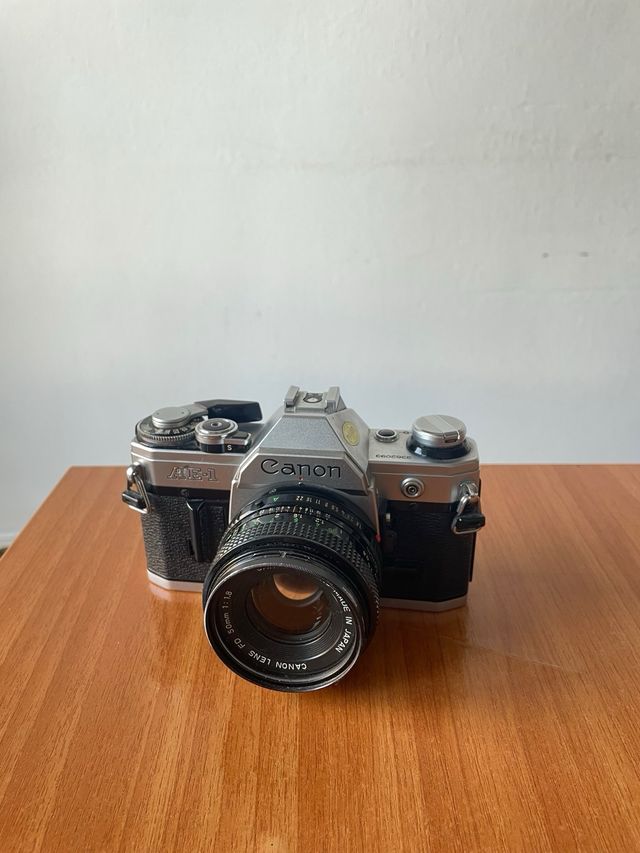 Canon AE-1 Cámara Analógica Plata