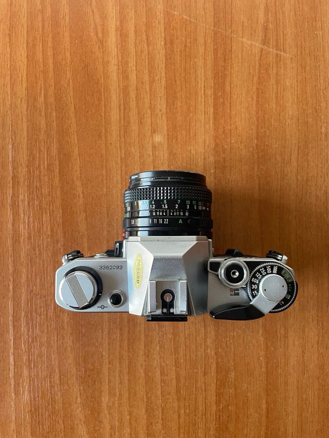 Canon AE-1 Cámara Analógica Plata