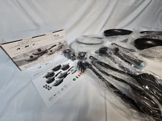 Set Padelle A.M.C. 11 Pezzi Pietra Lavica