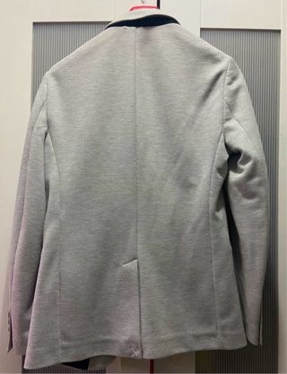 Blazer Zara Gris Talla M