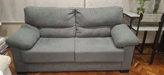 URGE Sofá de 2 plazas gris