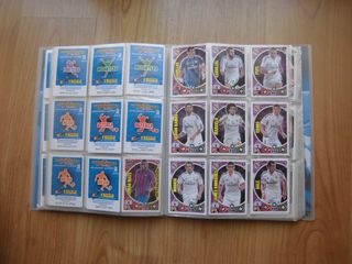 ÁLBUM ARCHIVADOR ADRENALYN 2014-15 + 413 CARTAS