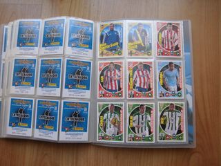 ÁLBUM ARCHIVADOR ADRENALYN 2014-15 + 413 CARTAS