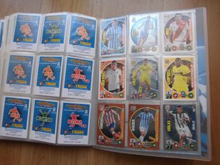 ÁLBUM ARCHIVADOR ADRENALYN 2014-15 + 413 CARTAS