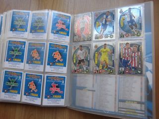 ÁLBUM ARCHIVADOR ADRENALYN 2014-15 + 413 CARTAS