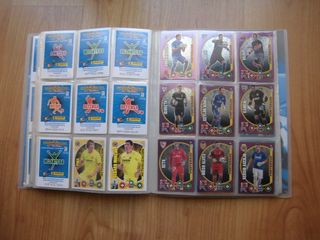 ÁLBUM ARCHIVADOR ADRENALYN 2014-15 + 413 CARTAS