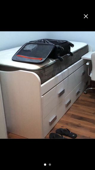 Cama nido con cajones