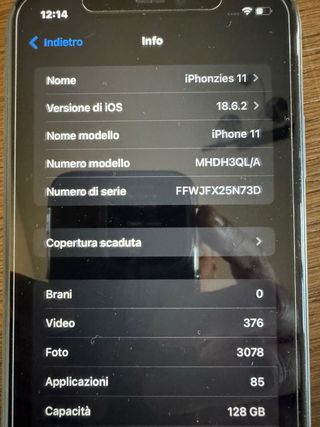 iPhone 11 128GB Nero