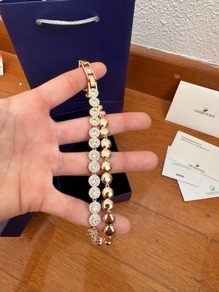 collar Swarovski Angelic Oro Rosa