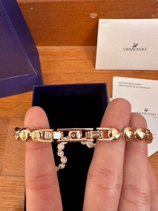 collar Swarovski Angelic Oro Rosa