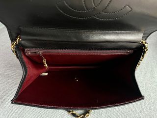 lindíssima Bolsa Chanel Timeless Preta Dourada