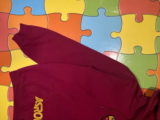 Sudadera AS Roma con escudo