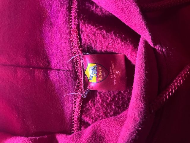 Sudadera AS Roma con escudo