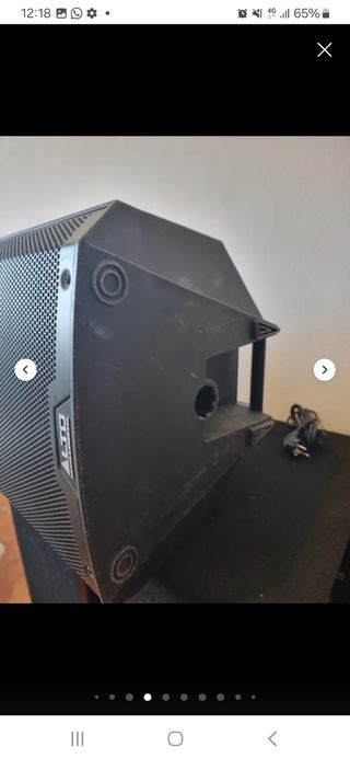 Altavoz Activo Alto TS315 Negro autoamplificado.