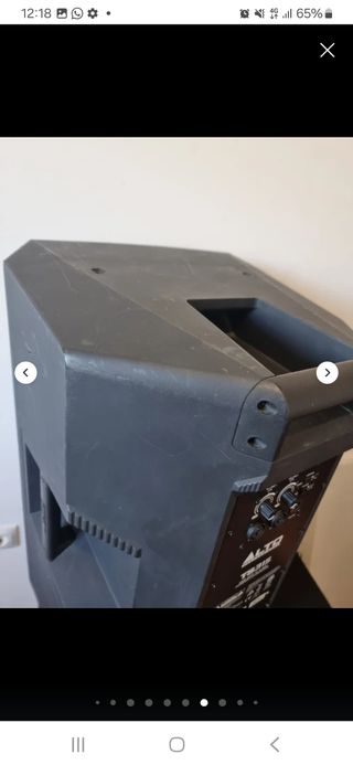 Altavoz Activo Alto TS315 Negro autoamplificado.