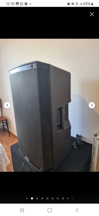 Altavoz Activo Alto TS315 Negro autoamplificado.