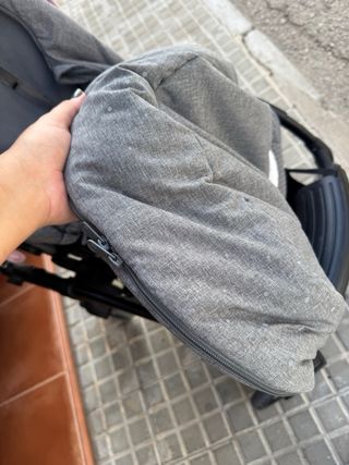 Saco invierno Bugaboo gris y rosa