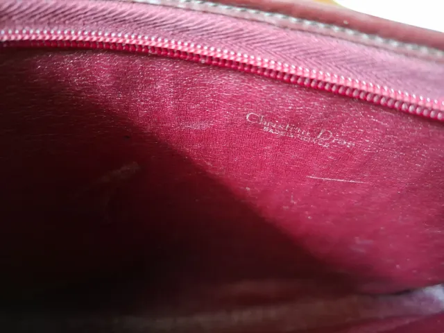 Bolso Christian Dior Monogram Marrón Beige