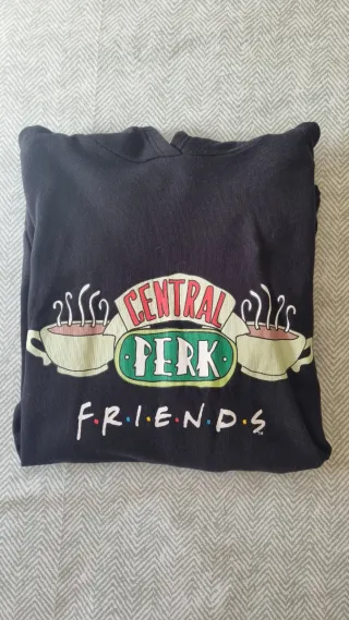 Sudadera Central Perk Friends Negra