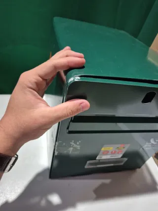 Buzón Verde con Ranura sin cerradura