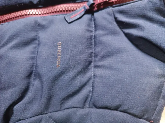 Abrigo niño azul y granate 2-3 años