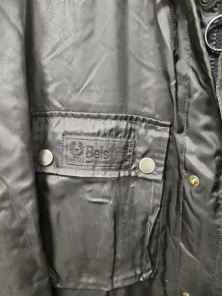 Cazadora Belstaff Negra Talla XL